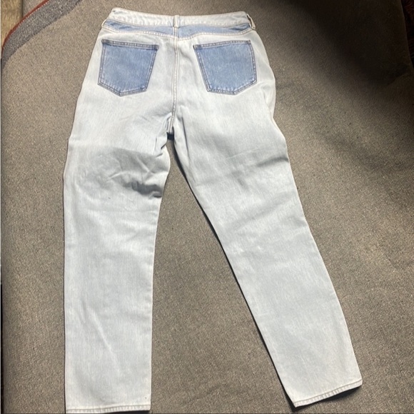 NWOT color block mom jean - Picture 5 of 7
